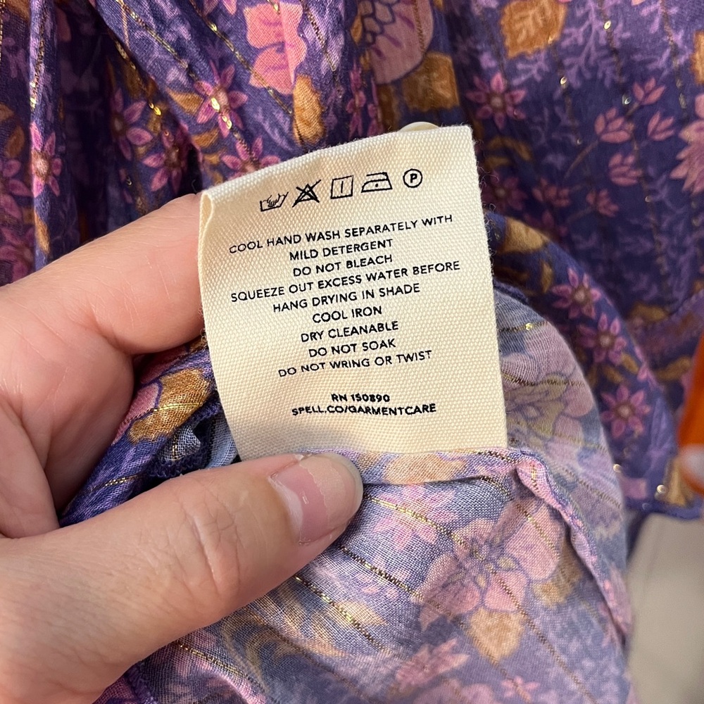 Spell Juniper Blouse Small - image 6